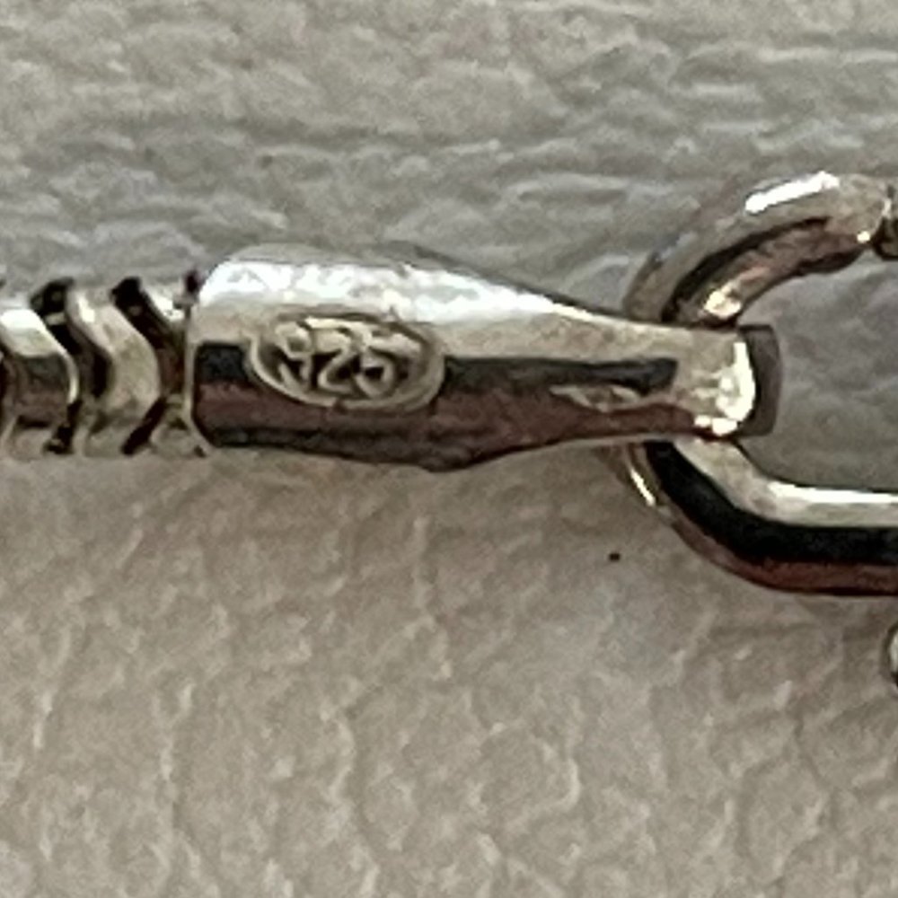 CP R 925 Multi Gemstone Pendant - Picture 5 of 6